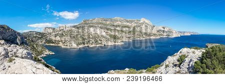 The Calanque De Morgiou, One Of The Biggest Calanques Located Between Marseille And Cassis, France