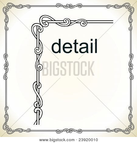 Dekoratif çerçeve