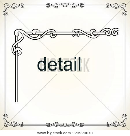 Dekoratif çerçeve