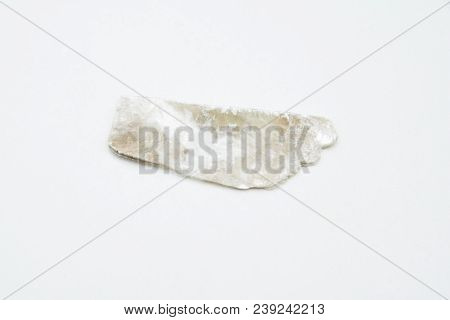 Muscovite Mineral Isolated Over White