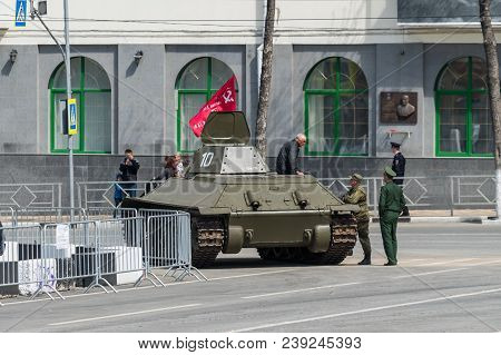 Dress Rehearsal Of Military Parade