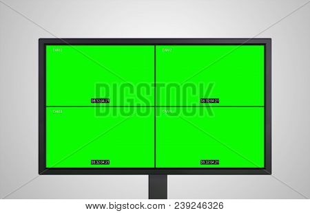 Desktop Monitor Display Of Recording