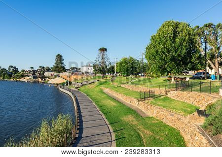 Shore Of Lake Nagambie On The Goulburn River In The Goulburn Valley Region Of Victoria, Australia