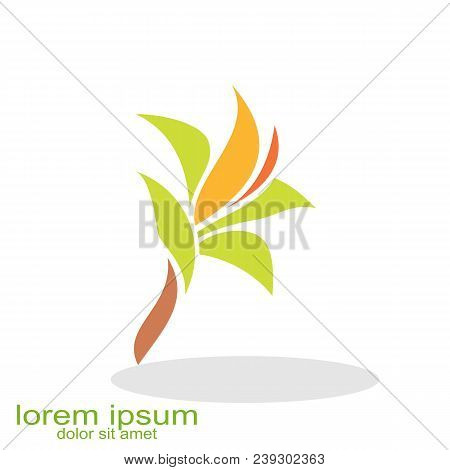 Creative Sample Design Flower Logo Concept Business