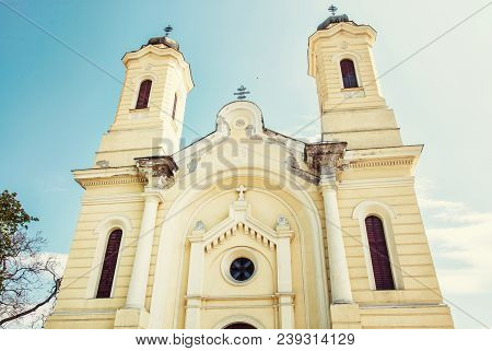 Cathedral Of The Nativity Of The Mother Of God, Kosice, Slovak Republic. Religious Architecture. Yel