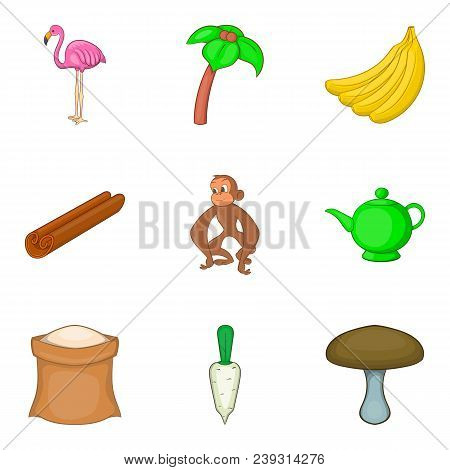Age Of Enlightenment Icons Set. Cartoon Set Of 9 Age Of Enlightenment Vector Icons For Web Isolated 