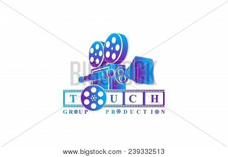 Touch Group Production Cinema Logo Vector Eps File