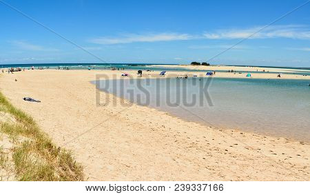 Elliott Heads Beach Near Bundaberg In Queensland, Australia.