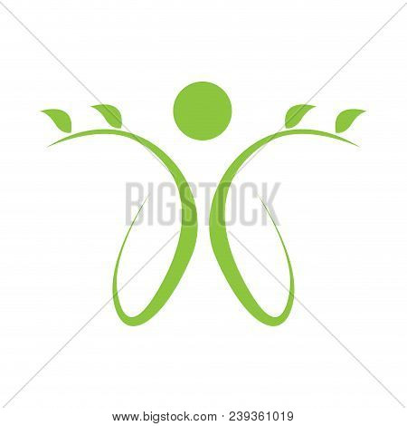 Isolated Abstract Spa Logo. Vector Illustration Design