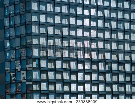 Office Building Facade - Modern Architecture , Architectural Pattern