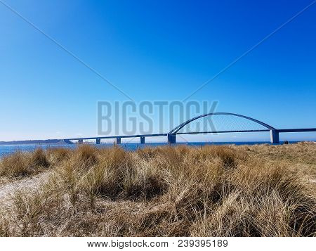 The Famous Bridge Of Fehmarn Island In Schleswig Holstein Germany
