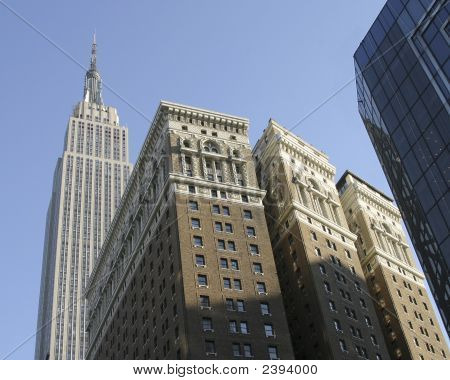 エンパイア ・ ステートと他の建物のニューヨーク