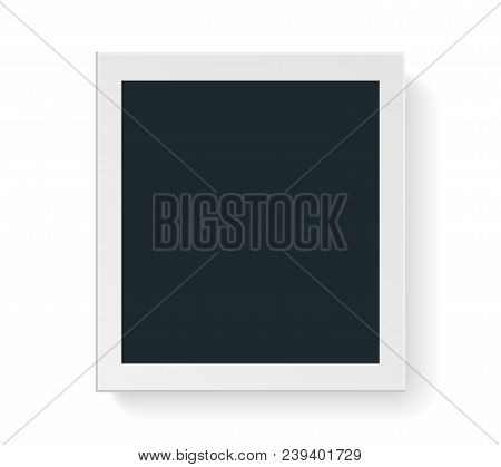 Vector Photo Frame To Submit Your Creative Design And Family Photo, Friends Photo. Use For Your Work