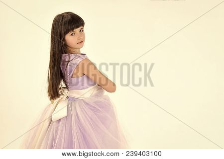 Cute Little Baby Girl Fashion Pretty Model Lady Hair Funny Child Birthday Party Wear Style Clothes D