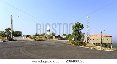 View Of The Two Centuries Old Picoto Of Melrica, The Geodesic Landmark That Signals The Geodetic Cen