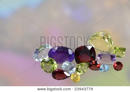 Large Group Of Gems