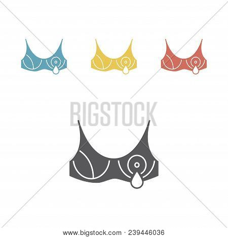 Breastfeeding Bra Icon Vector Signs For Web Graphics