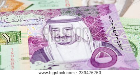 Collection of Saudi Arabia Riyal banknotes