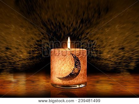 Greeting Card For Ramadan Month, The Month Of Fasting In Islam