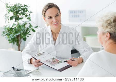 Doctor Presenting Personalized Diet Plan