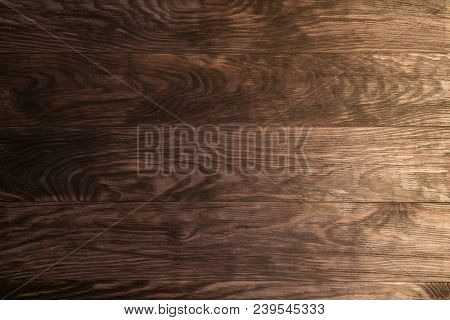 Brown Wood Background On The Whole Frame