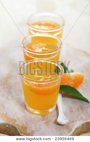 Obst Mandarinen Gelee