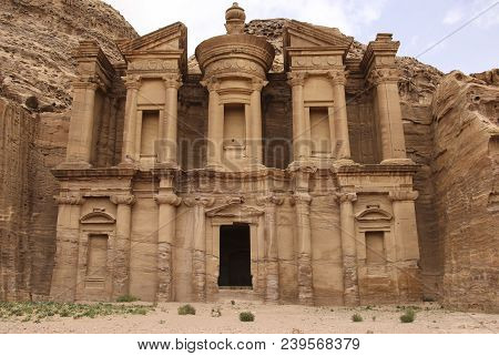 Ad Deir In The Ancient City Of Petra, Jordan. Ad Deir Is Known As The Monastery.
An Example Of Nabat