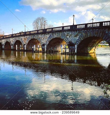 The Bridge Over The Thames Between Taplow And Maidenhead