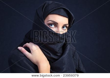 검은 여자