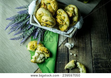 Dough Dainted By The Woman On The Board