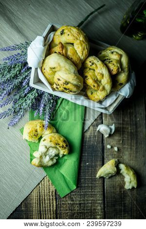 Dough Dainted By The Woman On The Board