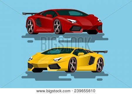 Super Luxury Car For People Who Love High Speed. Newly-formulated Vehicles In The Concept Of Agility