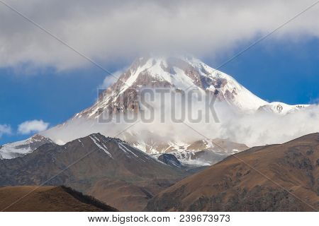 View Of Mount Kazbegi