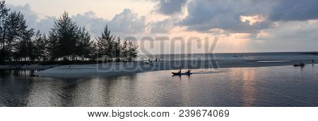 Sunset At The Beach Of Koh Kood Island, Thailand