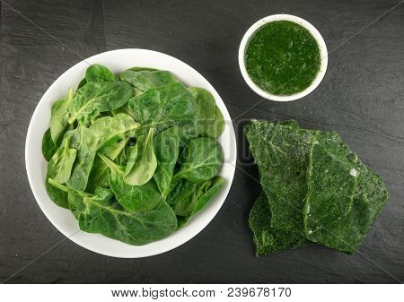 Fresh Spinach Leaves