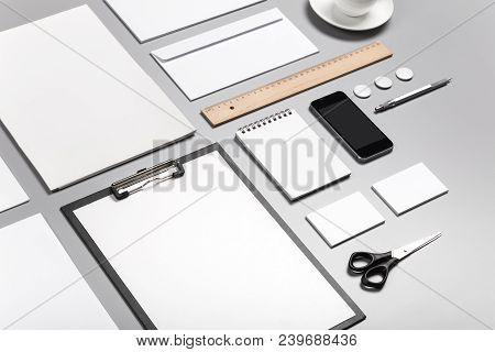 Photo. Template For Branding Identity. For Graphic Designers Presentations And Portfolios. Identity