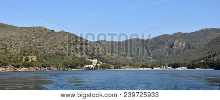Landscape Of Cap De Creus In The Background Cala Montjoi, El Bulli, Costa Brava, Girona Province, Ca