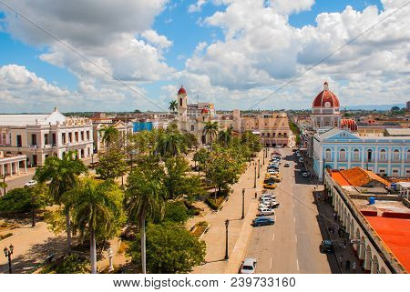 Cienfuegos, Cuba: View From The Terrace Of The Building Municipality, City Hall, Government Palace A