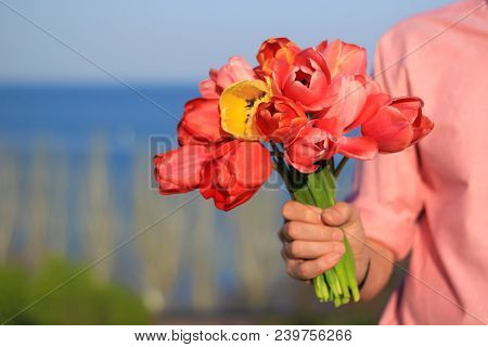 Hand With Flowers