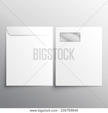 Full Letterhead Envelope With Fron And Back Side