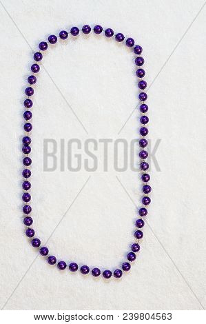 Bead Mardi Gras Fat Tuesday Carnivale Holiday  Purple