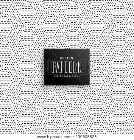 Elegant Subtle Line Dots Pattern Background Vector