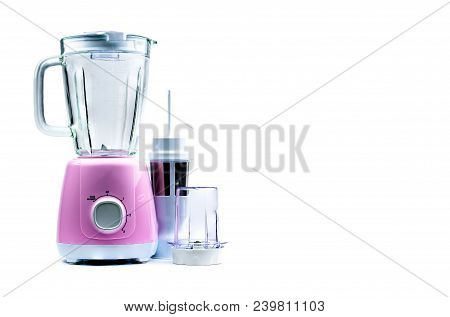 Empty Pastel Purple Electric Blender With Filter, Toughened Glass Jug, Dry Grinder And Speed Selecto