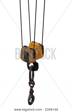 Overhead Crane Isolated 2