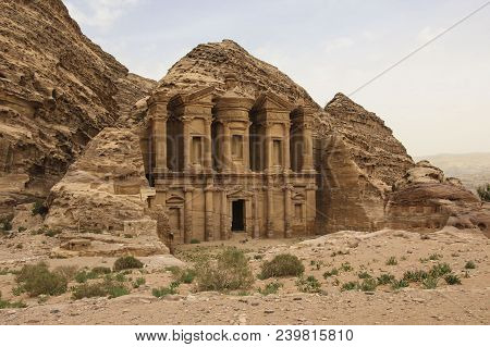 Ad Deir In The Ancient City Of Petra, Jordan. Ad Deir Is Known As The Monastery.
An Example Of Nabat