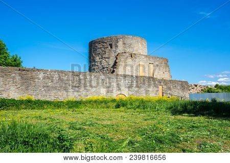 Ruins Of Koporye Fortress In Leningrad Region Near Saint-petersburg, Russia