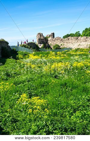 Ruins Of Koporye Fortress In Leningrad Region Near Saint-petersburg, Russia