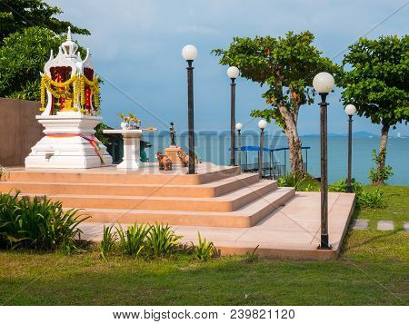 Shine At The Sea On An Island In Thailand