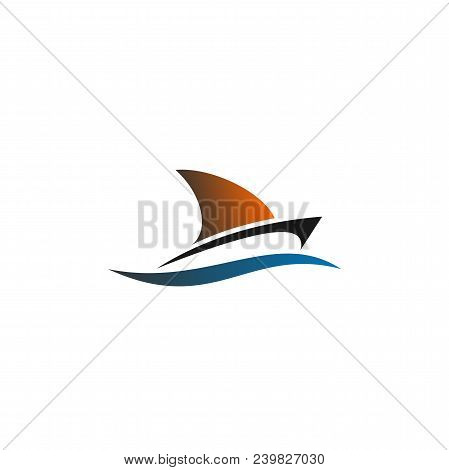 Sailing Logo, Sailboat Logo Design, Vector Icons.