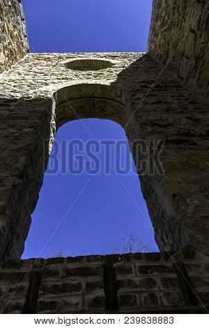 Looking At Where The Windows Used To Be From The Inside